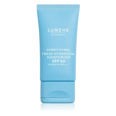 Lumene Nordic Hydra [LÄHDE] Fresh Hydration hidratáló védőkrém SPF 50 50 ml