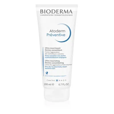 Bioderma Atoderm Préventive tápláló testkrém gyermek bőr kiszáradása ellen 200 ml