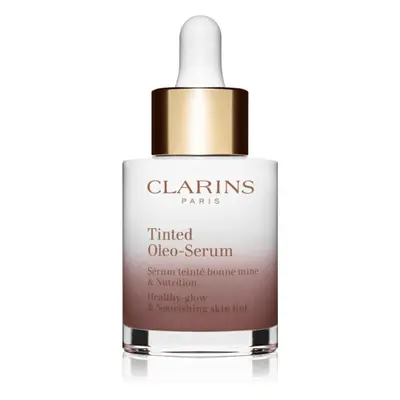 Clarins Tinted Oleo-Serum olajos szérum egységesíti a bőrszín tónusait árnyalat 10 30 ml