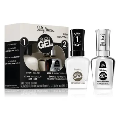 Sally Hansen Miracle Gel™ körömlakk és top coat készlet árnyalat 900 Get Mod