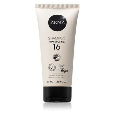 ZENZ Organic Rhassoul No. 16 agyagos tápláló sampon karamell illatú 50 ml