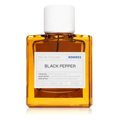 Korres Black Pepper Eau de Toilette uraknak 50 ml