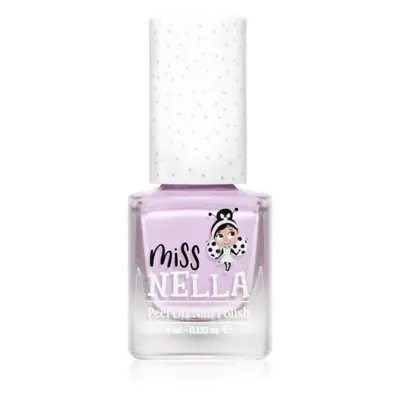 Miss Nella Peel Off Nail Polish körömlakk gyermekeknek MN02 Bubble Gum 4 ml