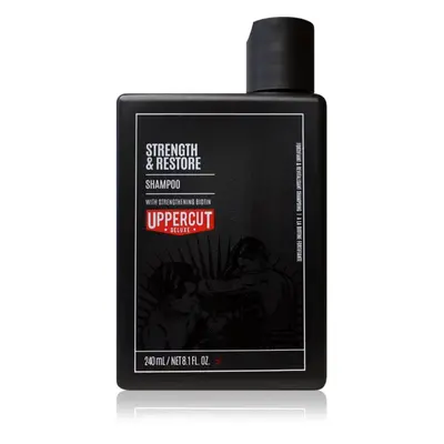 Uppercut Deluxe Strength & Restore erősítő sampon hajra uraknak 240 ml