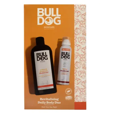 Bulldog Lemon & Bergamot Revitalising Body Care Duo ajándékszett testre uraknak