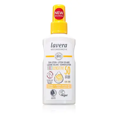 Lavera Kids Sensitive napozótej gyermekeknek SPF 50 100 ml