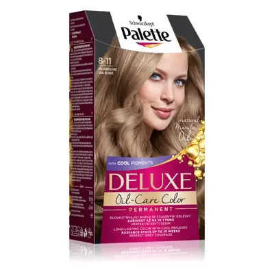 Schwarzkopf Palette Deluxe tartós hajfesték árnyalat 8-11 Cool Blonde 1 db