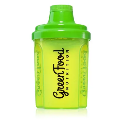 GreenFood Nutrition Shaker sportshaker Transparent Green 300 ml