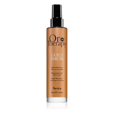 Fanola Oro Therapy Gold Serum szérum a hajra 24 karátos arannyal 100 ml