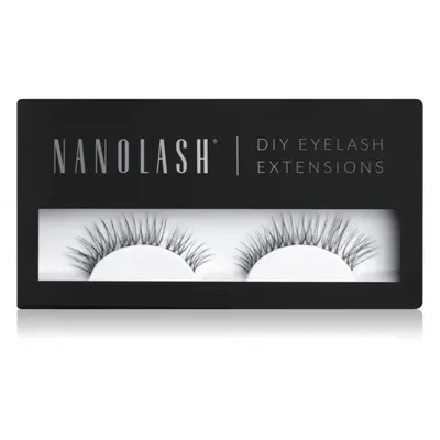 Nanolash DIY Eyelash Extensions Csomómentes elválasztott szempillák Innocent 36 db