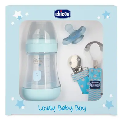 Chicco Perfect 5 Boy ajándékszett gyermekeknek születéstől kezdődően 0m+ Boy