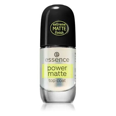 Essence Power Matte fedő gél lakk matt hatású 8 ml