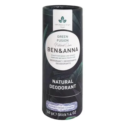 BEN&ANNA Natural Deodorant Green Fusion izzadásgátló deo stift 40 g