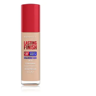 Rimmel Lasting Finish 35H Hydration Boost hidratáló alapozó SPF 20 árnyalat 050 Fair Porcelain 3