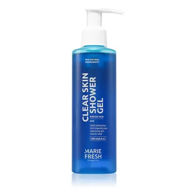 Marie Fresh Cosmetics Clear Skin Shower Gel tisztító gél 200 ml