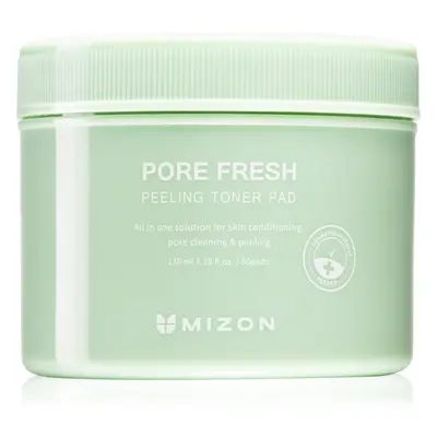 Mizon Pore Fresh arctisztító peeling párnácskát az aknéra hajlamos érzékeny bőrre 60 db