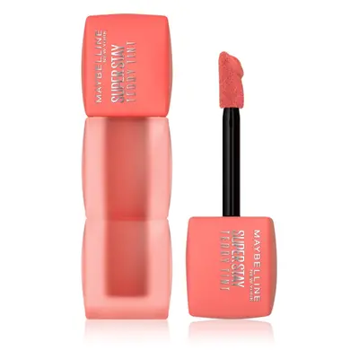 MAYBELLINE NEW YORK Teddy Tint Ultra matt hosszantrató rúzs árnyalat 25 Baby Tee 5 ml