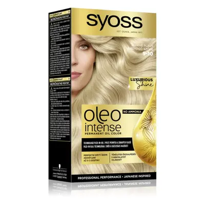 Syoss Oleo Intense tartós hajfesték olajjal árnyalat 9-10 Bright Blond 1 db