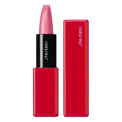 Shiseido Makeup Technosatin gel lipstick selyem rúzs árnyalat 407 Pulsar Pink 4 g