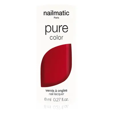 Nailmatic Pure Color körömlakk DITA- Rouge Profond / Deep Red 8 ml