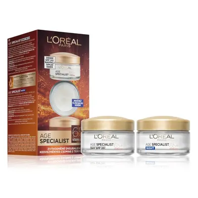 L’Oréal Paris Age Specialist 65+ duopack nappali + éjszakai krémmel