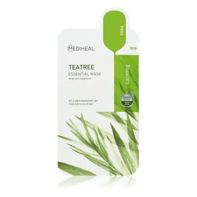 MEDIHEAL Essential Mask Teatree nyugtató hatású gézmaszk pattanások ellen 27 ml