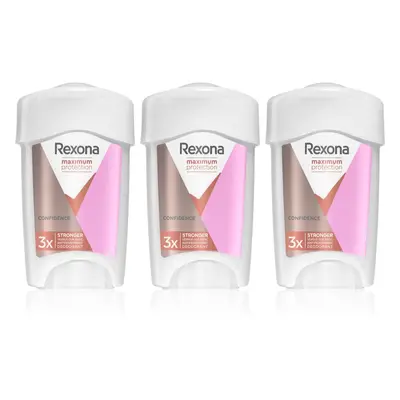 Rexona Maximum Protection Confidence izzadásgátló krém az izzadás csökkentésére takarékos kiszer