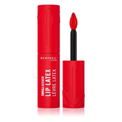 Rimmel Thrill Seeker Lip Latex folyékony rúzs árnyalat 350 Spicy 6 ml