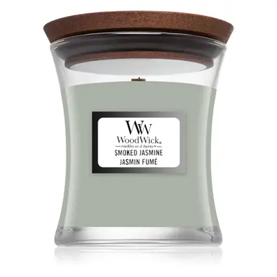 Woodwick Smoked Jasmine illatgyertya fa kanóccal 85 g