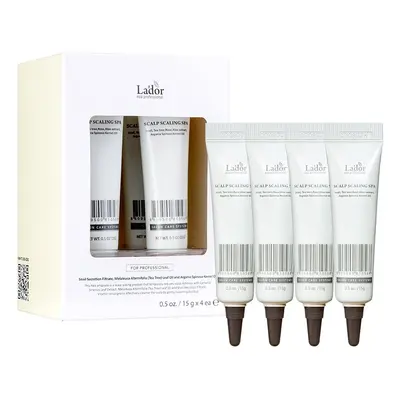 La'dor Scalp Scaling Spa Mélytisztító balzsam fejbőrre 4x15 g