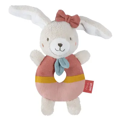 BABY FEHN Soft Ring Rattle Rabbit csörgő 1 db