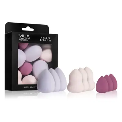 MUA Makeup Academy Beauty Sponge sminkszivacs 9 db