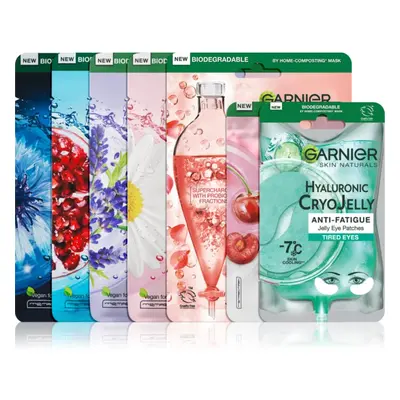 Garnier Skin Naturals fátyolmaszk szett