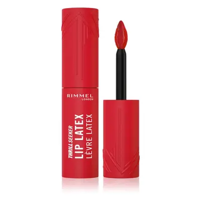 Rimmel Thrill Seeker Lip Latex folyékony rúzs árnyalat 400 Rimmel Red 6 ml