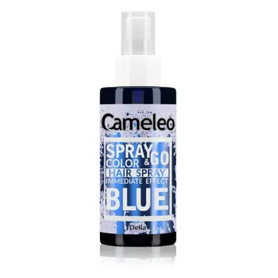 Delia Cosmetics Cameleo Spray & Go színező hajspray árnyalat Blue 150 ml