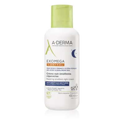 A-Derma Exomega Control Repairing Emollient Night Cream regeneráló éjszakai krém 400 ml