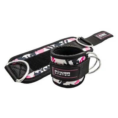 Power System Ankle Straps Camo bokaadapter szín Pink 2 db