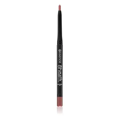 Essence 8h Matte Comfort Matt ajakceruza hegyezővel árnyalat 04 Rosy Nude 0,3 g