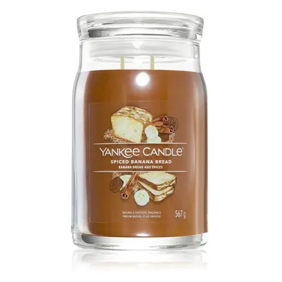 Yankee Candle Spiced Banana Bread illatgyertya Signature 567 g