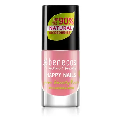 Benecos Happy Nails ápoló körömlakk árnyalat Bubble Gum 5 ml