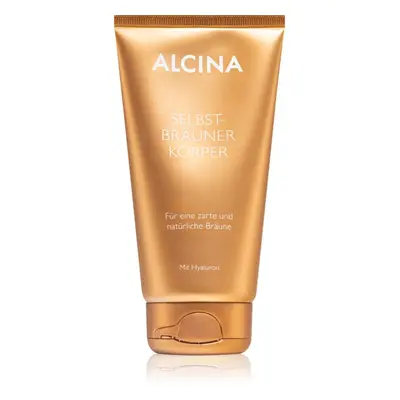 Alcina Self-tanning Body Cream hidratáló önbarnító krém testre 150 ml