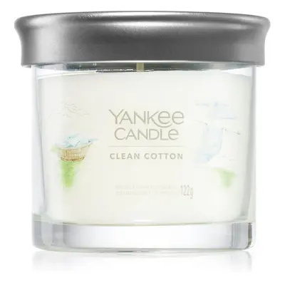 Yankee Candle Clean Cotton illatgyertya Signature 122 g