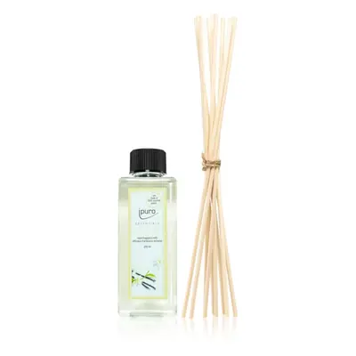 ipuro Essentials Soft Vanilla Aroma diffúzor töltet + tartalék pálcák aroma diffúzorhoz 200 ml