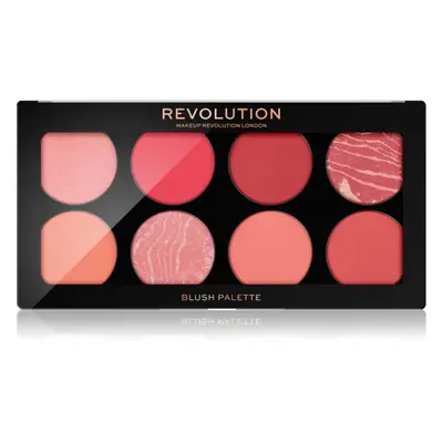 Makeup Revolution Ultra Blush arcpirosító paletta árnyalat Sunset Burst 8x1.6 g