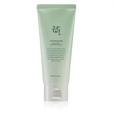 Beauty Of Joseon Green Plum Refreshing Cleanser gyengéden tisztító habos krém hidratáló hatással