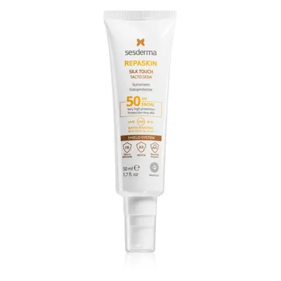 Sesderma Repaskin Silk Touch napozókrém arcra SPF 50 50 ml