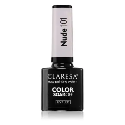 Claresa SoakOff UV/LED Color Nude géles körömlakk árnyalat 101 5 g