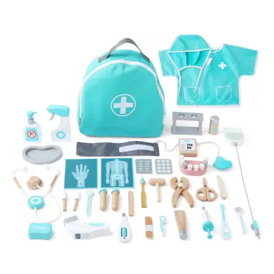 UMU Toys Deluxe doctor's set interaktív játék fából készült 3y+