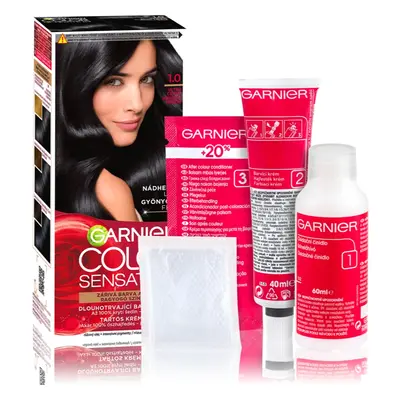 Garnier Color Sensation hajfesték árnyalat 1.0 Onyx Black 1 db