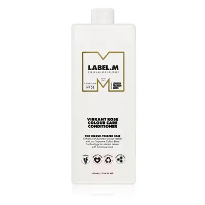 label.m Vibrant Rose Colour Care Conditioner hidratáló kondicionáló festett hajra 1000 ml